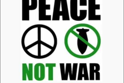 Peace no war
